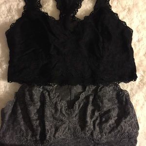 Women’s lace Bralettes, set of 2